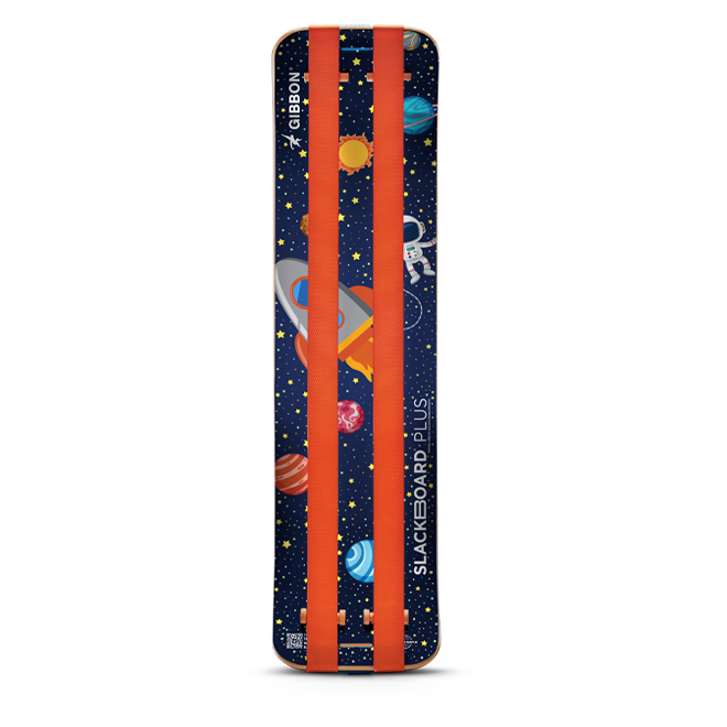 Astronaut SlackBoard with GIBBON branding on a white background