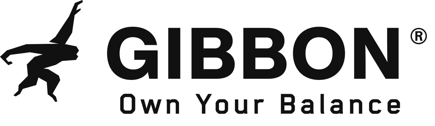 Gibbon logo with the tagline 'Own Your Balance'.