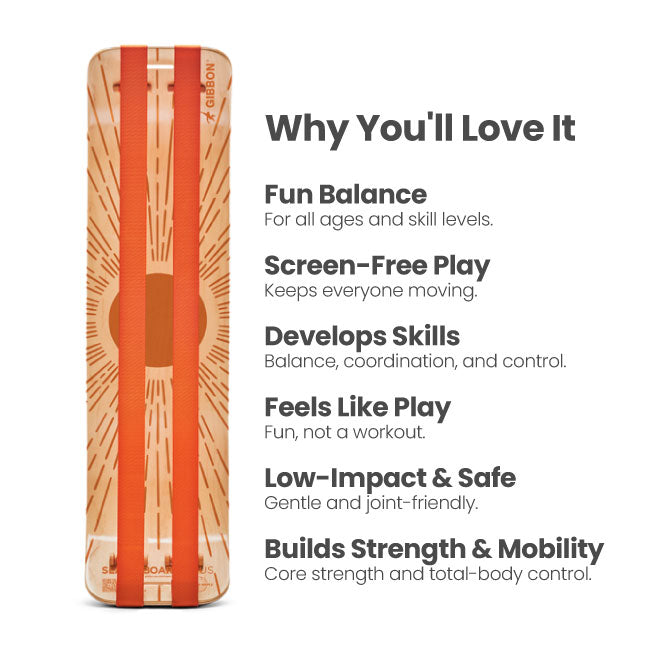 Sunbeam Slackboard plus with reasons why you'll love it on a white background