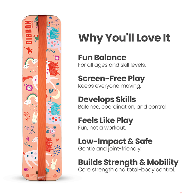 Unicorn SlackBoard with text writing out why you'll love it, with a white background